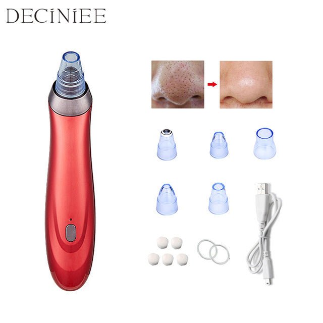Face Acne Black Dot Pimple Blackhead Remover | Electric Microcrystalline Blackhead Vacuum Skin Care Machine image 0