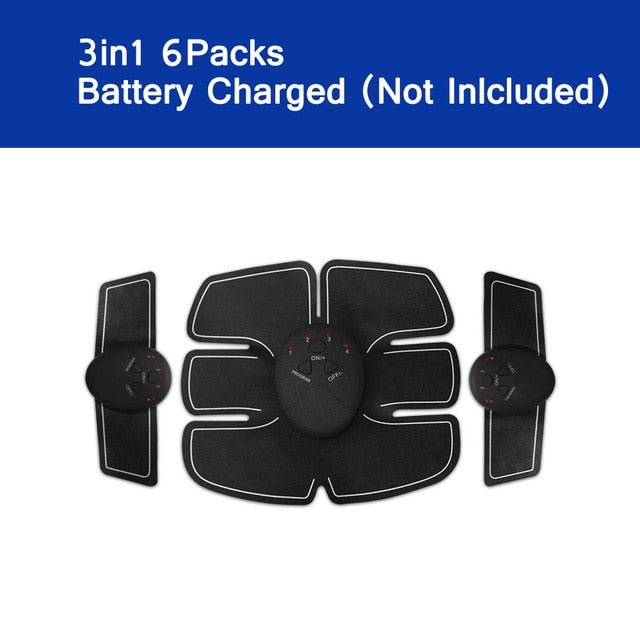 Ems Abdominal Muscle Trainer Abs Trainer Ems Hip Trainer Muscle Stimulator Abs Fitness Butt Waist And Thigh Trainer Men Women image 4