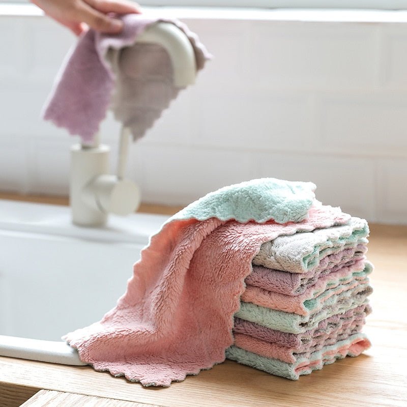 Super Absorbent Microfiber Kitchen Cleaning Towel image 0