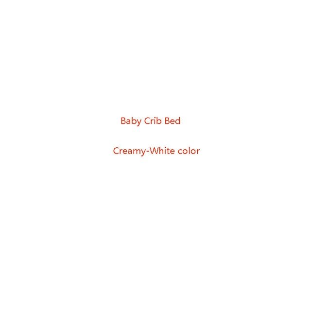 Portable Anti-rollover Baby Crib Nest Bed With Pillow - Creamy-White TI178AB image