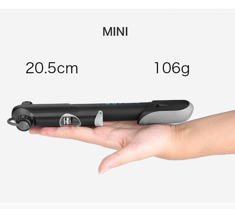 INBIKE Portable Mini Hand Pump Bicycle Cycling Air Pump image 9
