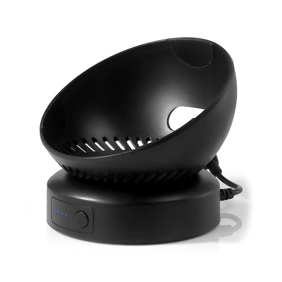 Echo Dot 5 Battery Base for 4th Gen | Portable Power in Blue, White, Black - Black image