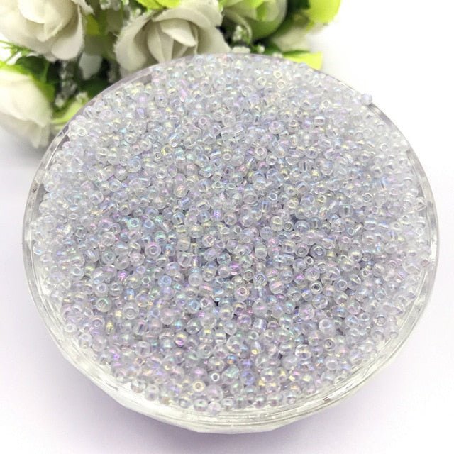 1000pc Czech Glass Seed Beads Accessories for Bracelet and Necklace Jewelry Making - 57 image