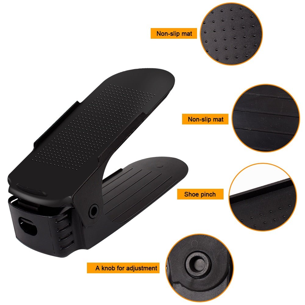 10pcs Durable Adjustable Shoe Organizer image 3