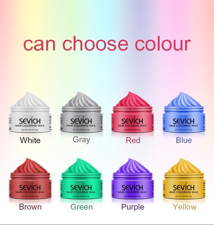 Temporary Hair Color Wax Dye Cream image 14