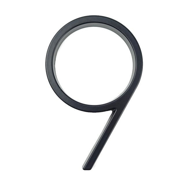 125mm Big Modern Floating House Number and Letters image 46