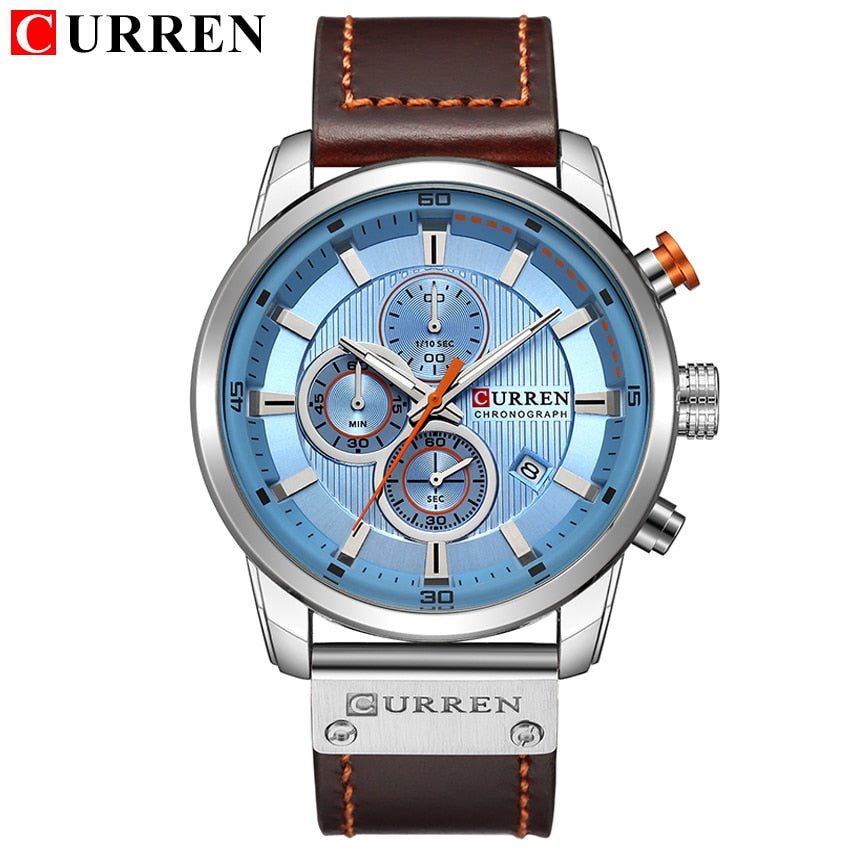 Top Brand Luxury Chronograph Quartz Watch image 21
