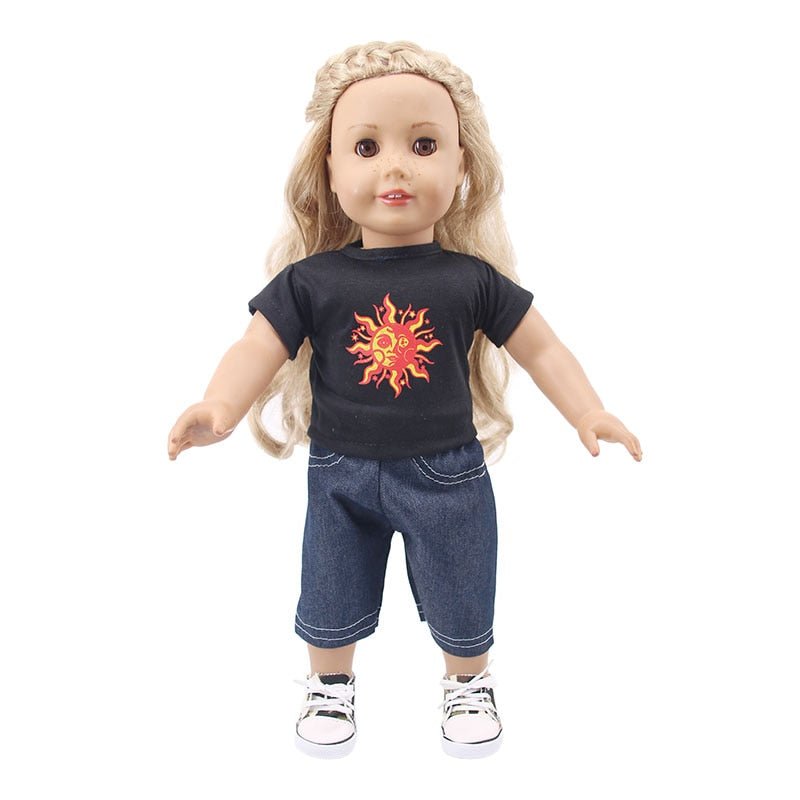 13 Styles Pajamas, Nightgown and Sleepwear Fit | 18 Inch American & 43CM Baby Doll Clothes Accessories image 99