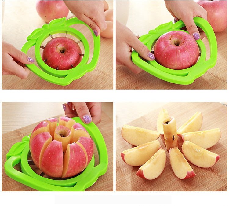 Apple Slicer, Corer Cutter, Pear Fruit Divider image 0