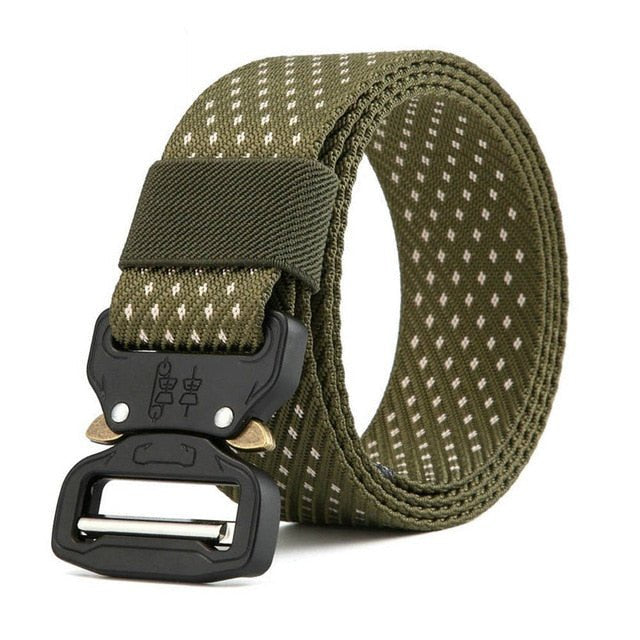 Tactical Belt | New Nylon Army Belt | Men Molle Military SWAT Combat Belts | Knock Off Emergency Survival Belt image