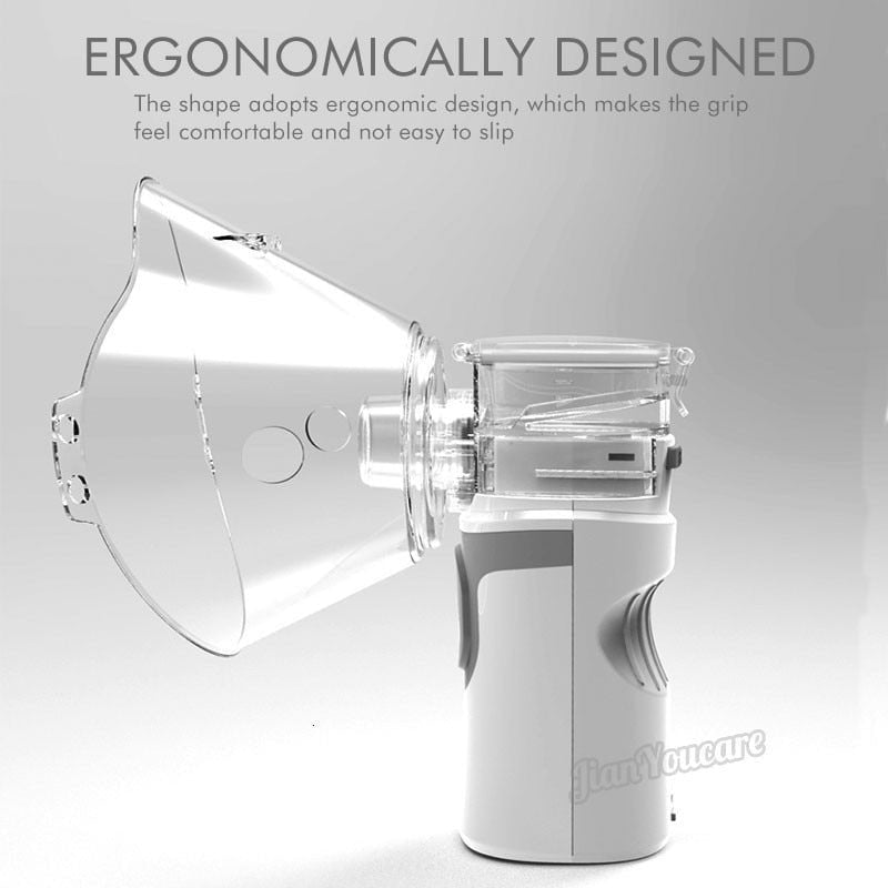 Mini Handheld Portable Autoclean Inhale Nebulizer Atomizer Mesh image 6