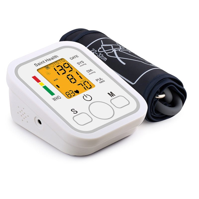 Saint Health Automatic Upper Arm Blood Pressure Monitor – Accurate Sphygmomanometer for Arterial Pressure Measurement image 3