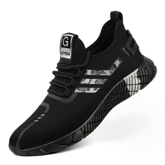 Indestructible Work Safety Breathable Outdoor Casual Anti-smashing and Piercing Sneaker Shoe Boot image 12