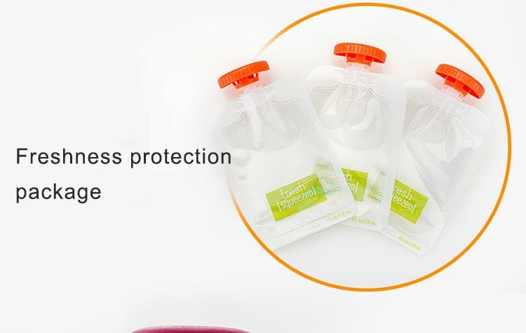 Baby Food Squeeze Station and Pouches image 19