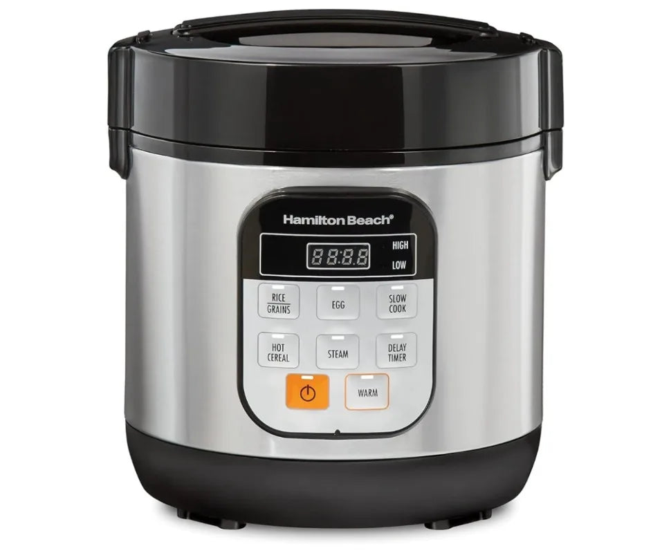 Digital Programmable Rice Cooker & Food Steamer ‚Äì 6-Cup Capacity with Slow Cook & Egg Functions image 7