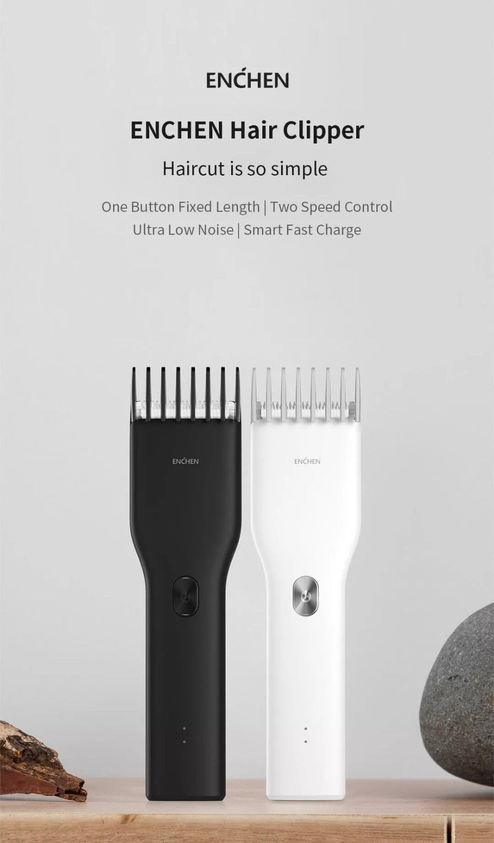 ENCHEN Mens Electric Cordless Hair Clippers and Trimmer image 8
