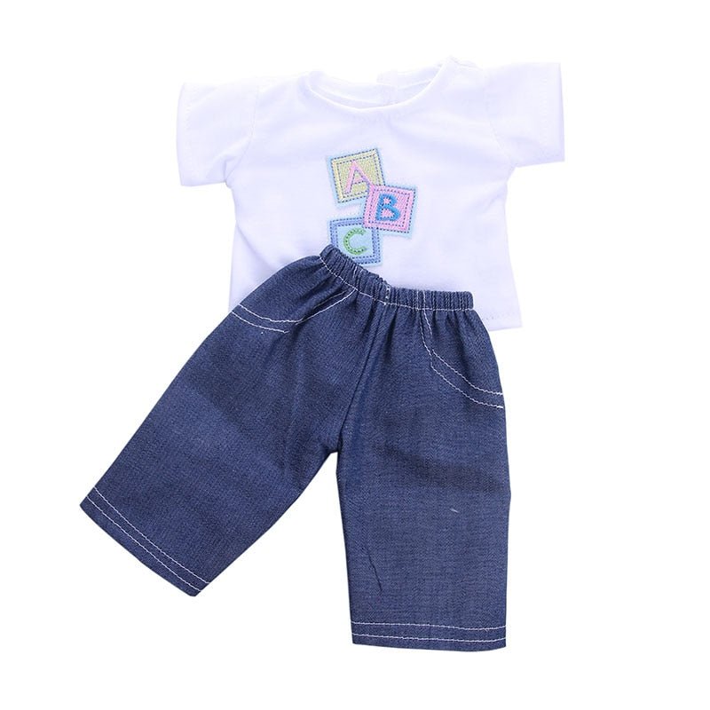 13 Styles Pajamas, Nightgown and Sleepwear Fit | 18 Inch American & 43CM Baby Doll Clothes Accessories image 8