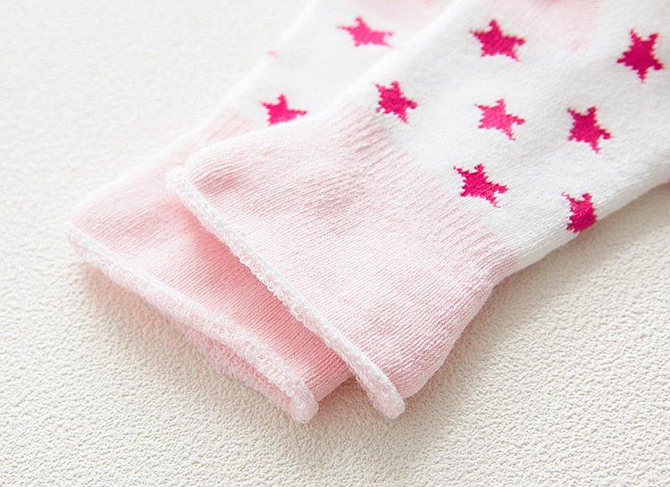5 pair High Quality Thickened Cartoon Comfort Cotton Newborn Socks image 7