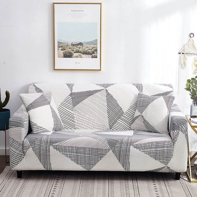 Elastic Stretch Sectional Sofa Slipcovers image 31