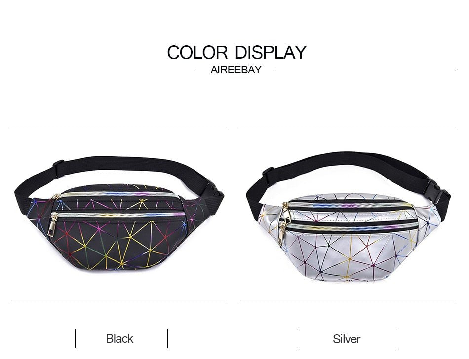 AIREEBAY Holographic Waist Bags/Pouch image 18