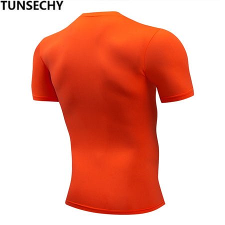 Men's Short Sleeve Compression T-shirts image 5