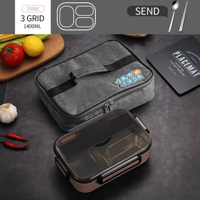 WORTHBUY Japanese Stainless Steel Thermal Lunch Box image 0