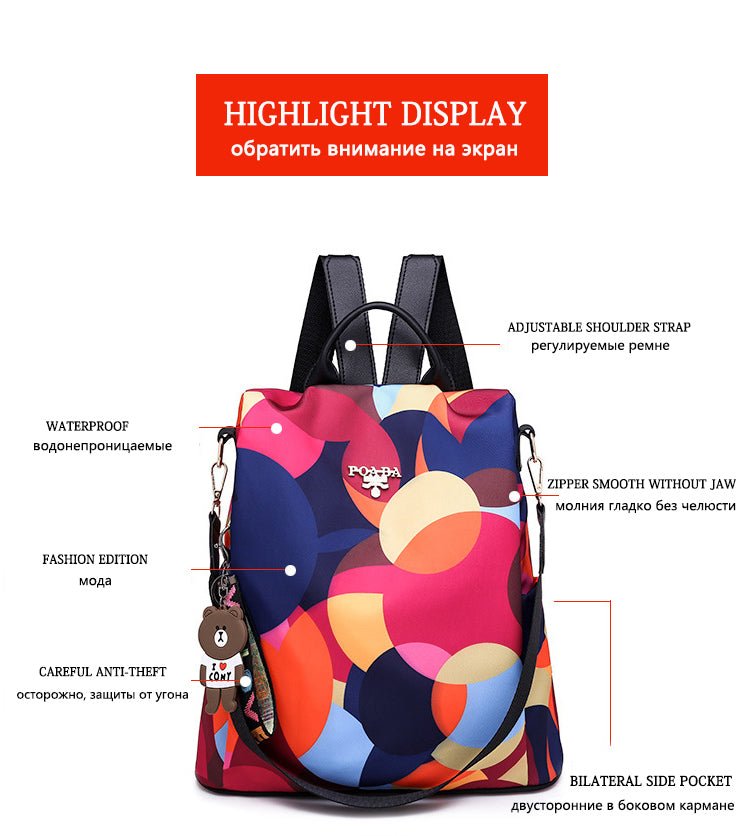 Large Capacity Women School Backpack image 40