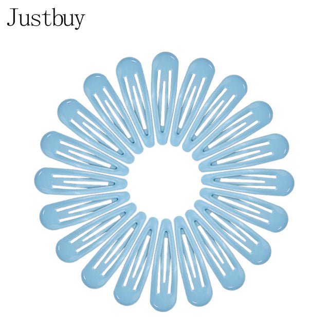 Snap Hair Clips - blue image