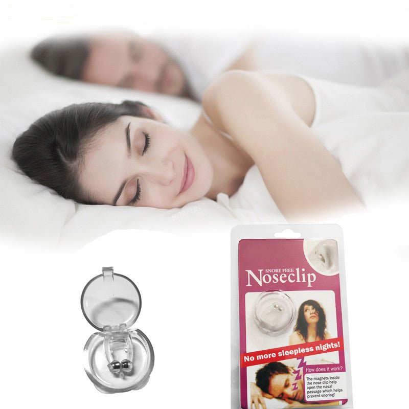 Silicone Magnetic Anti Snore Nose Clip image 0