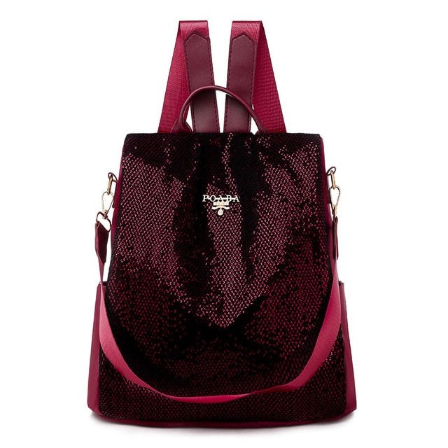 Large Capacity Women School Backpack image 14