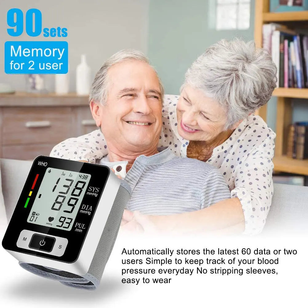 Digital Wrist Blood Pressure Monitor ‚Äì High-Accuracy Electronic Sphygmomanometer with Cuff image 11