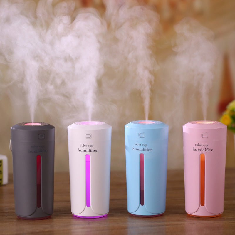 Ultrasonic Air Humidifier & Essential Oil Diffuser with Night Light image 11