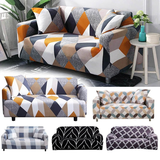 Elastic Stretch Sectional Sofa Slipcovers image 0