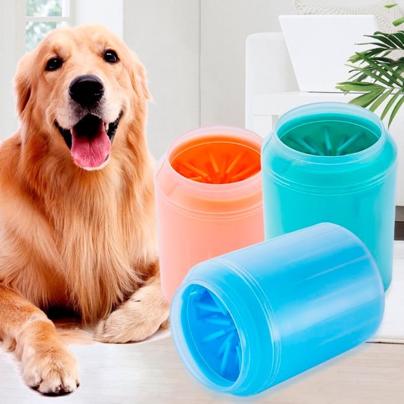 Dog Paw Cleaner Cup | Soft Silicone Combs | Portable Pet Foot Washer Cup | Dirty Cat Foot Cleaning Bucket image 5