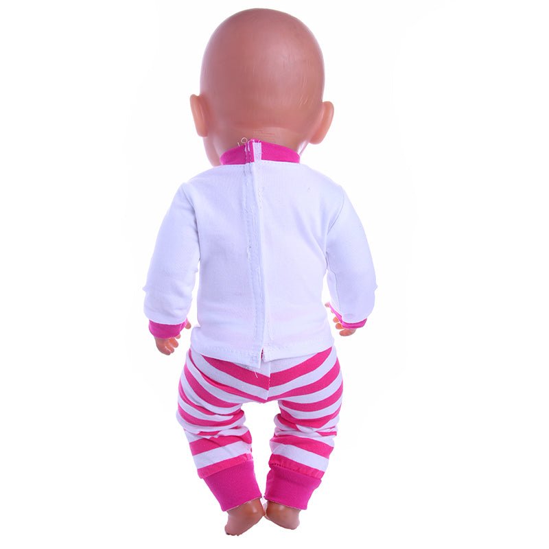 13 Styles Pajamas, Nightgown and Sleepwear Fit | 18 Inch American & 43CM Baby Doll Clothes Accessories image 50