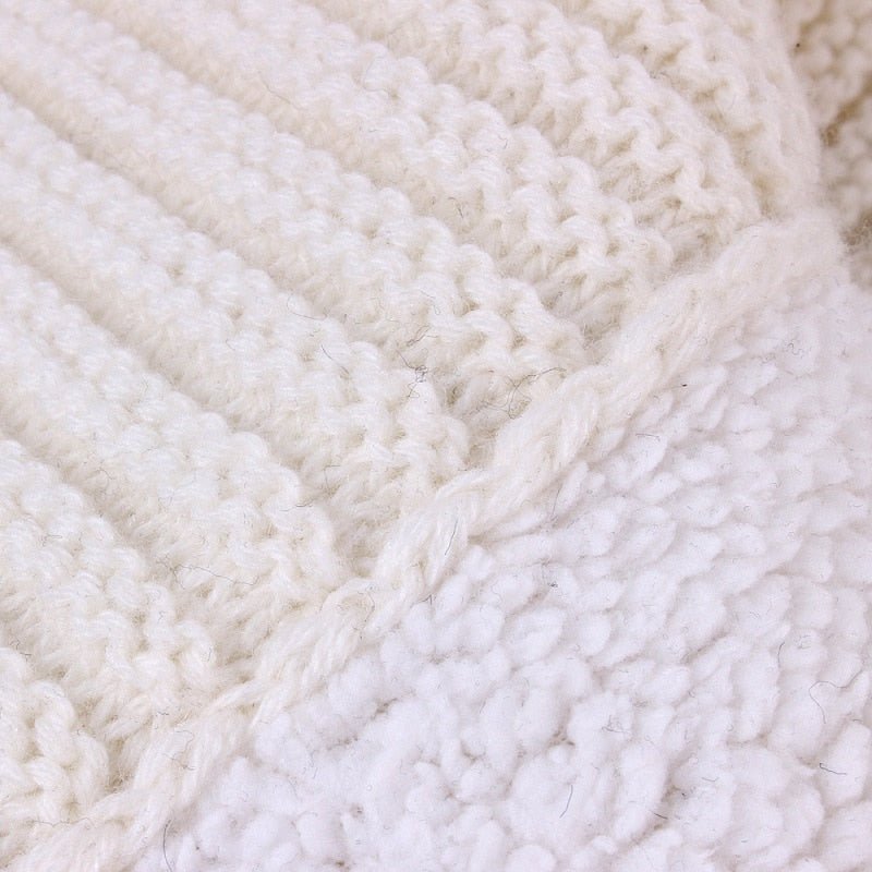 Newborn Baby Winter Warm Sleeping Bag ‚Äì Infant Button Knit Swaddle Wrap & Toddler Blanket Stroller Wrap image 16