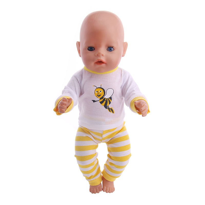 13 Styles Pajamas, Nightgown and Sleepwear Fit | 18 Inch American & 43CM Baby Doll Clothes Accessories image 2