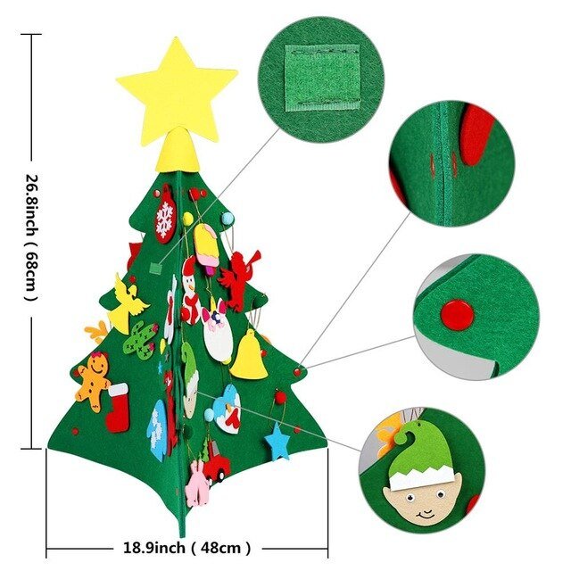 New Year Gifts | Christmas Tree Decorations | New Year's Door Wall Hanging Ornaments image 13