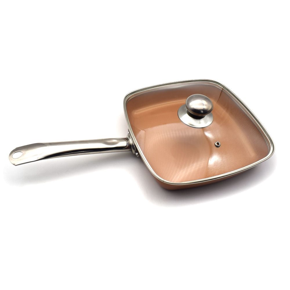 Non-stick Copper Frying Pan with Ceramic Coating image 4
