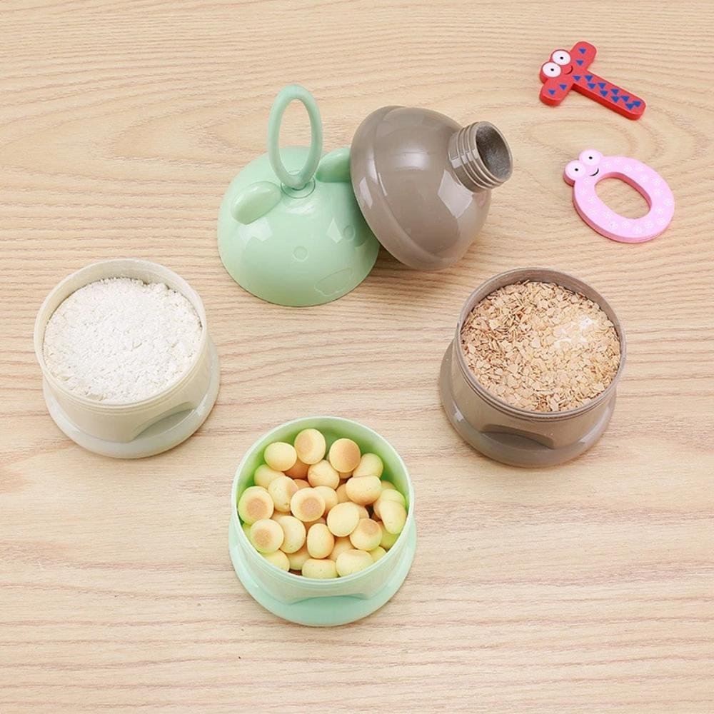 3 layer Frog Style Portable Baby Food Storage Box | Essential Kid's Food Container image 14