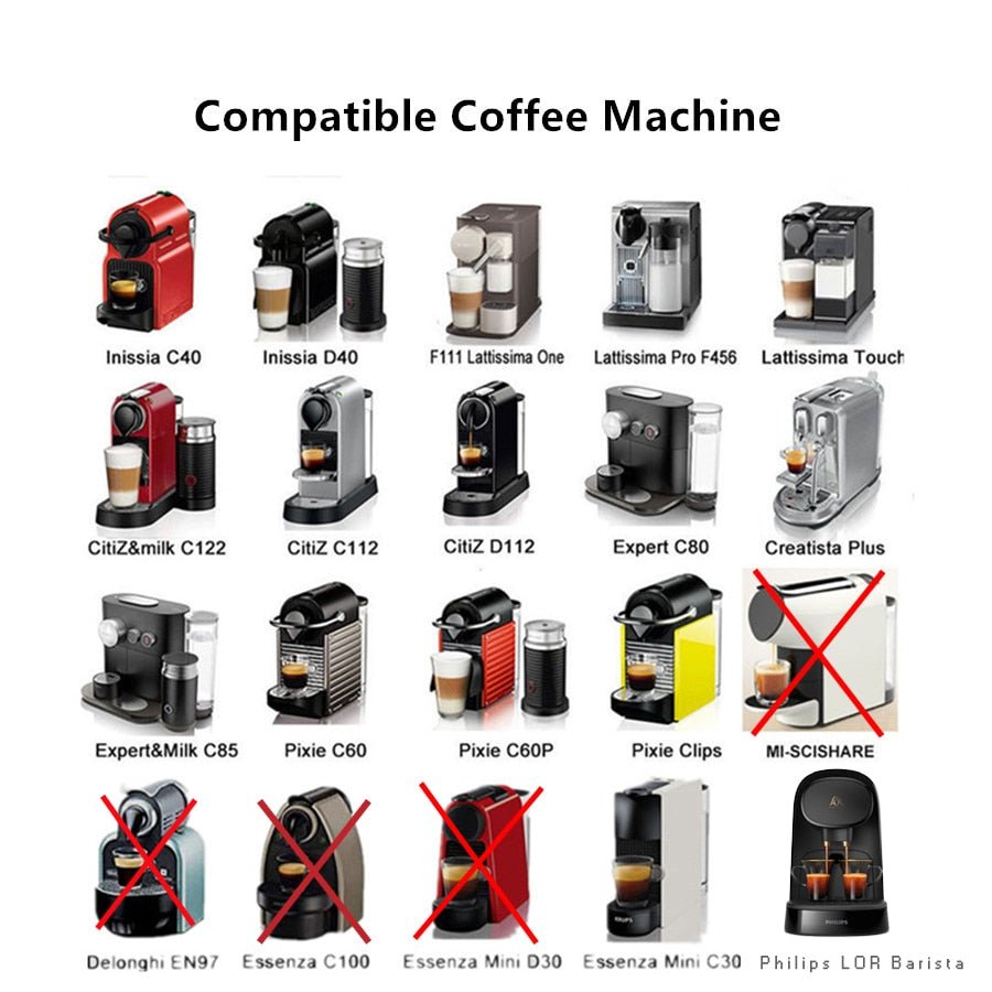 Nespresso Stainless Steel Refillable Coffee Capsule | Coffee Tamper Reusable Coffee Pod image 14