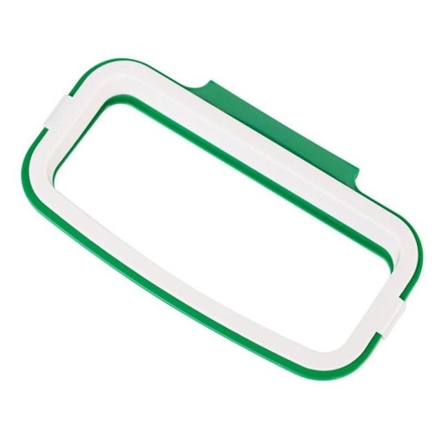 Portable Hanging Plastic Garbage Kitchen Trash Bag Rack image 4