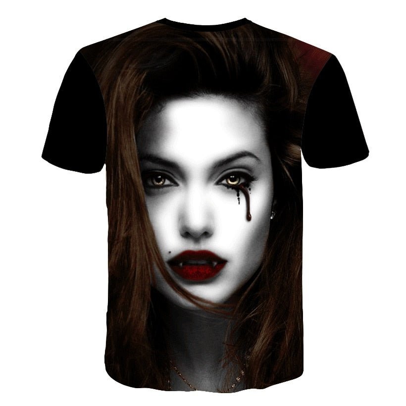New Novelty 3D Printed Kids Compression Tee-shirt image 25
