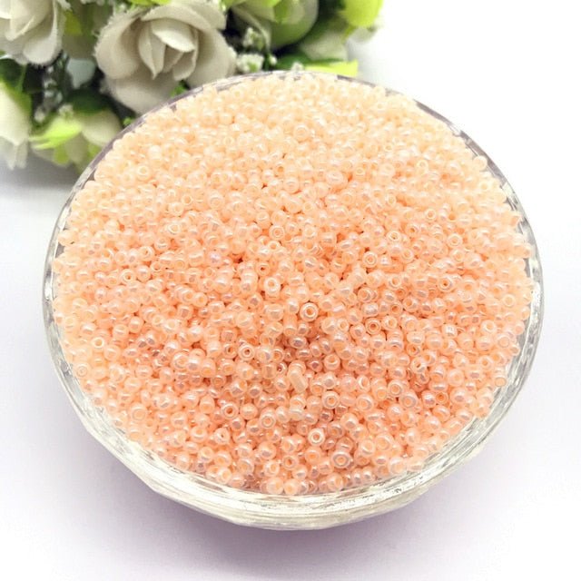 1000pc Czech Glass Seed Beads Accessories for Bracelet and Necklace Jewelry Making - 47 image