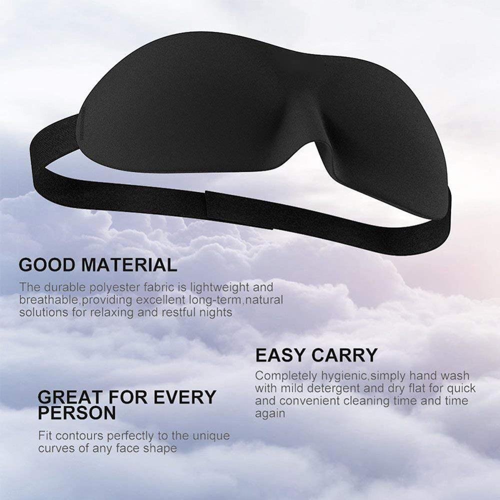 Soft Portable Sleeping Travel Eye Mask image 8