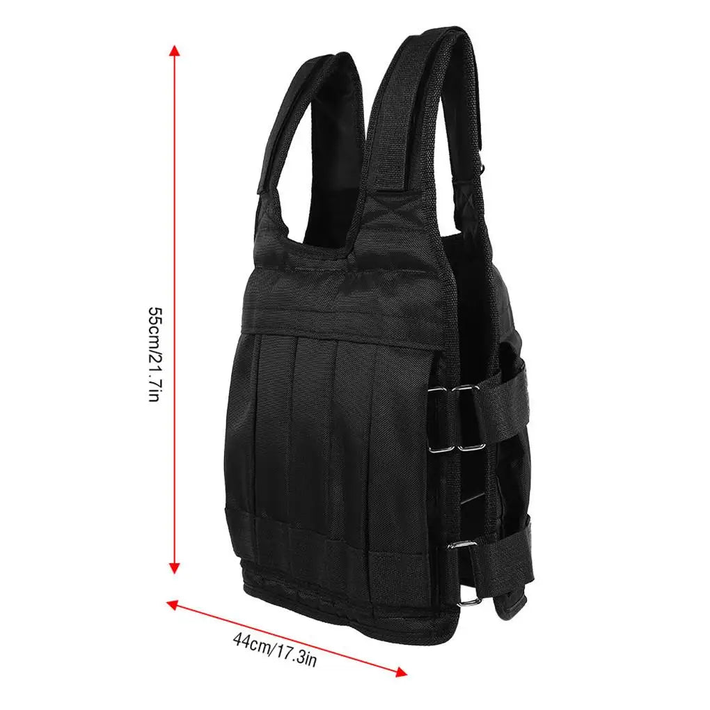 Adjustable Weighted Vest for Men & Women – 1-20kg Fitness Training & Workout Gear image
