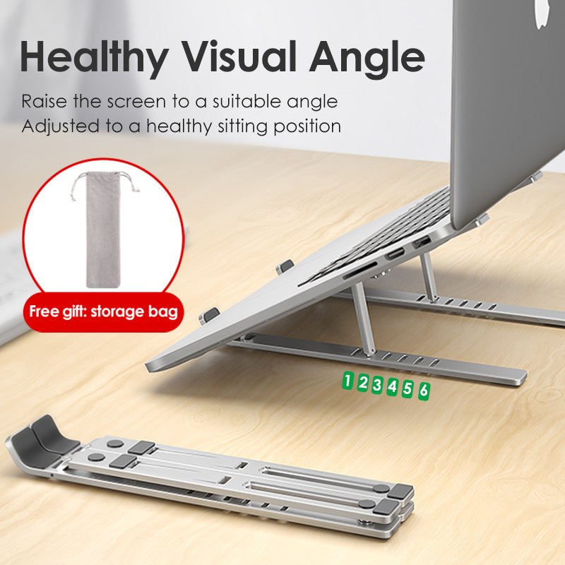 LINGCHEN Foldable Laptop Stand for MacBook Pro and Notebook image 0