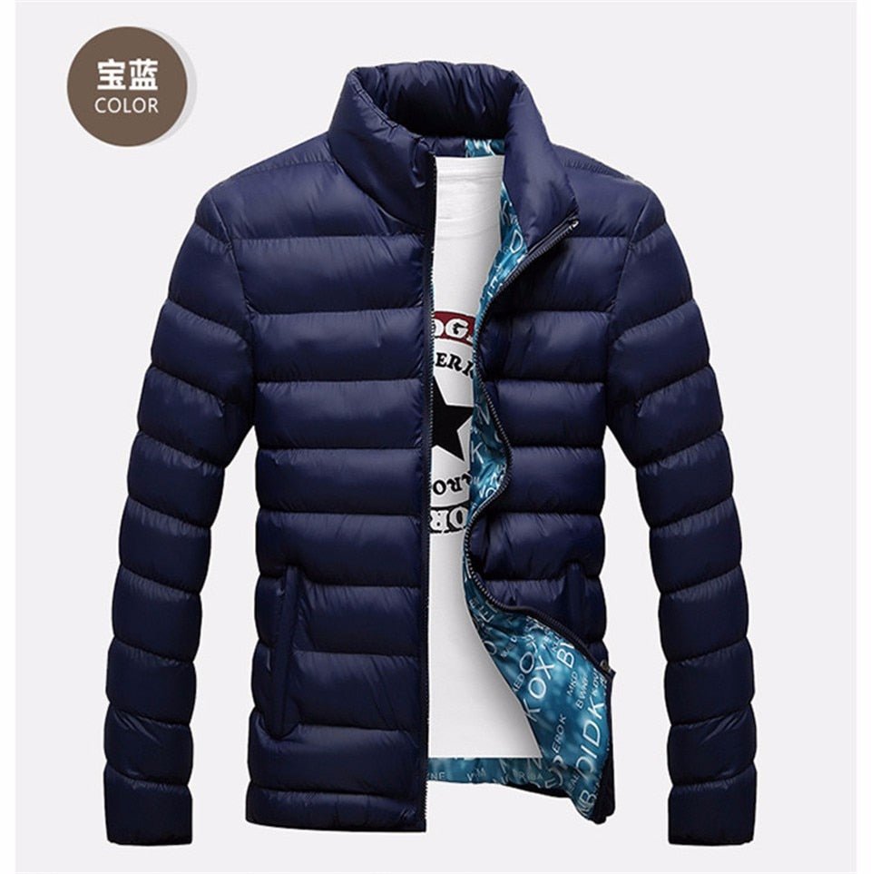New Winter Jackets | Men Autumn Winter Warm Outwear Brand | Slim Mens Coats Casual Windbreaker | Quilted Jackets Men image 5