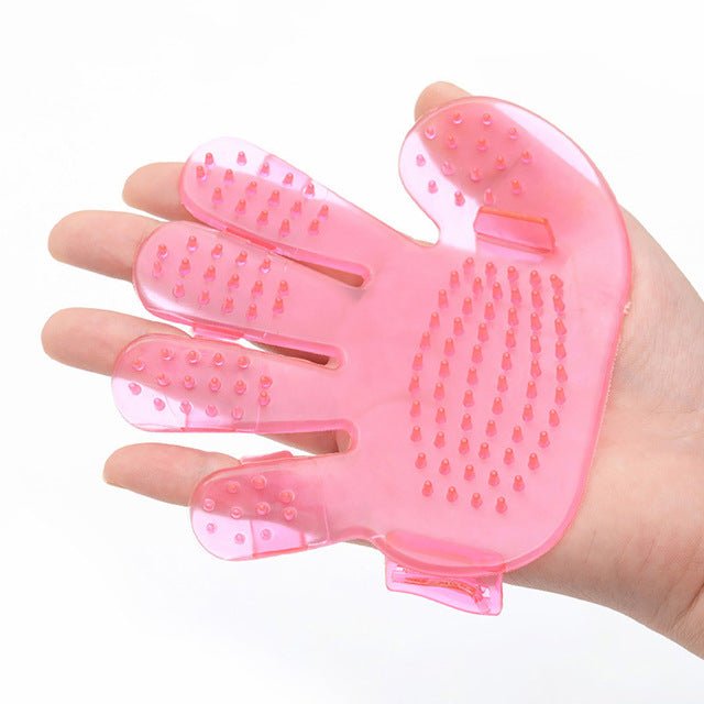 Nicrew Cat Grooming Glove | Pet Hair Deshedding Brush image 5