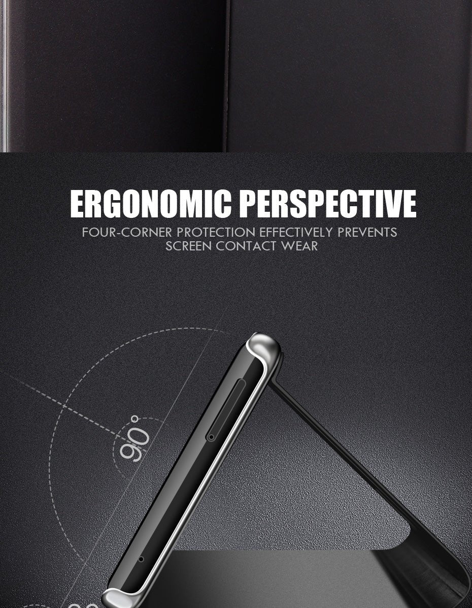 Smart Mirror Flip Case For Samsung Galaxy A51 A71 A50 A30 A10 A20 A40 A70 A10s A30s A20e Note 10 8 9 S10 S6 S7 S8 S9 Plus Cover image 7